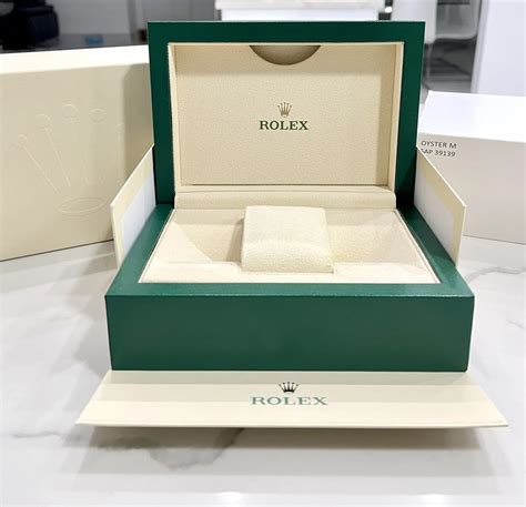 empty rolex box|rolex storage box.